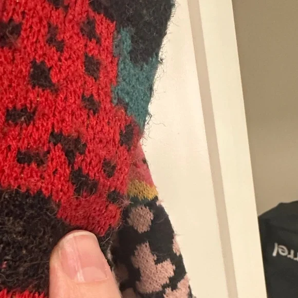 Fruit of the Loom Multicolor Patterned Cardigan - Picture 6 of 8